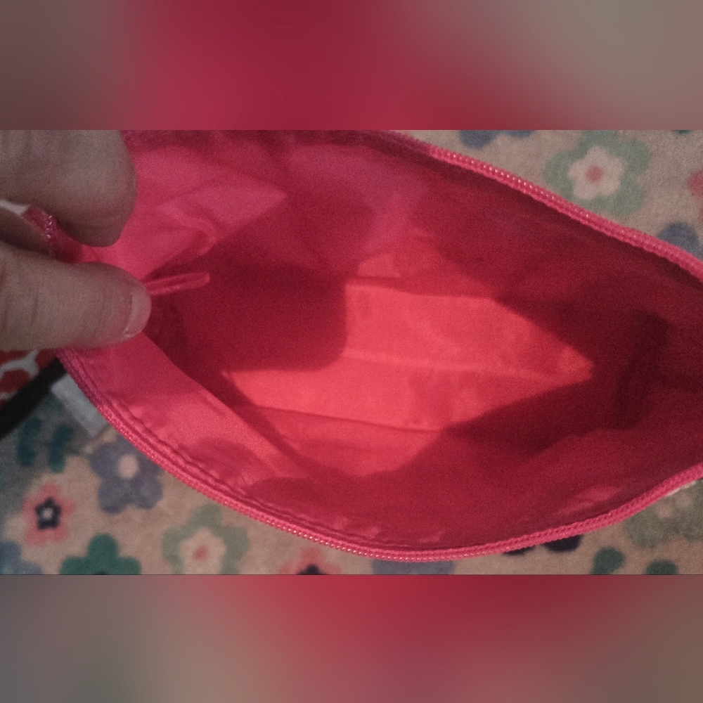Clinique Colorful Striped Makeup Bag-NWOT - Picture 4 of 5